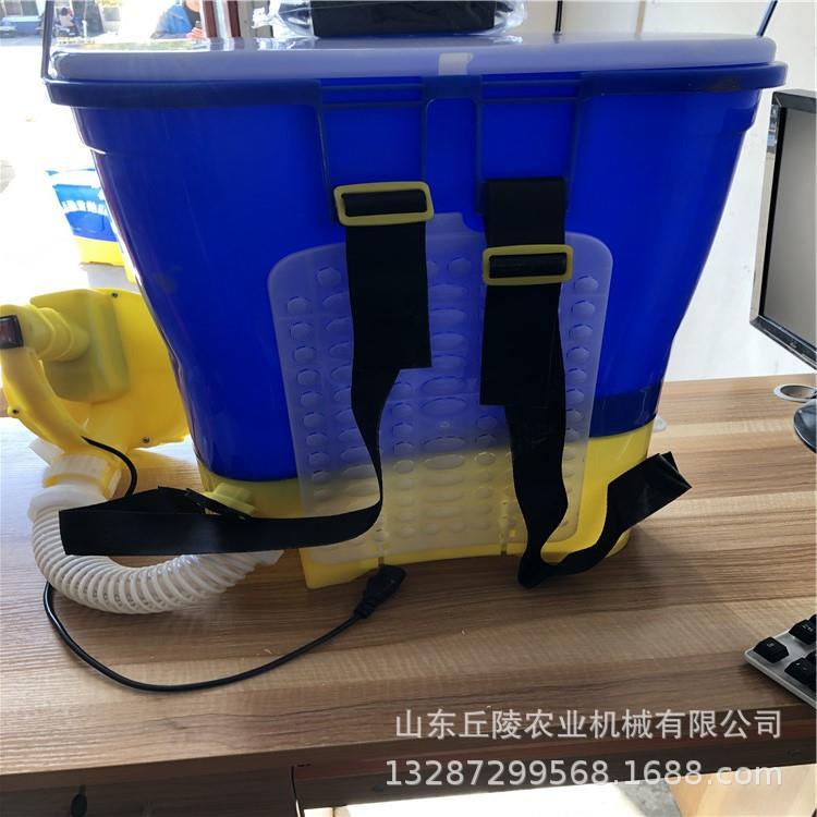 背负式电动施肥器充电多用途撒化肥撒肥料机洒播种机投饵农用