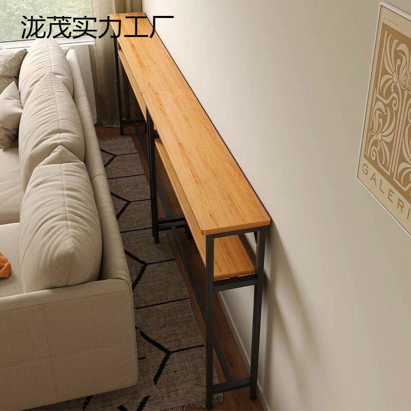 沙发边桌小边几边柜夹缝柜置物架客厅床边床头填缝角几长窄条桌子