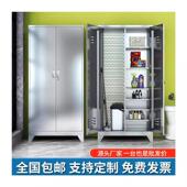 不锈双钢生门清洁柜学校教室拖把扫帚卫柜阳工具台杂物存放JT