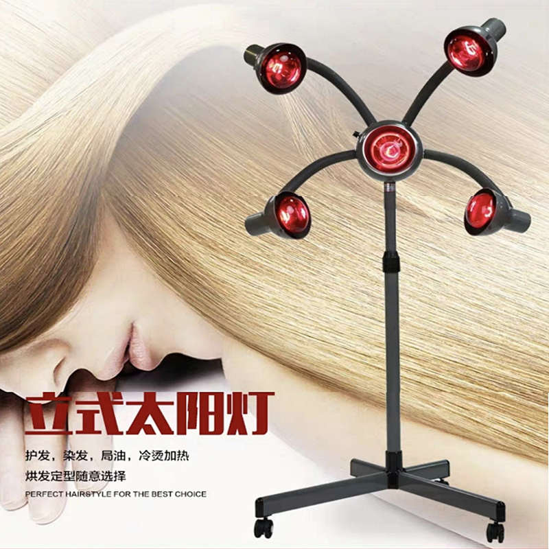 新款五头灯家用美容美发店烤灯发廊多功能烫发染发造型设计加热器