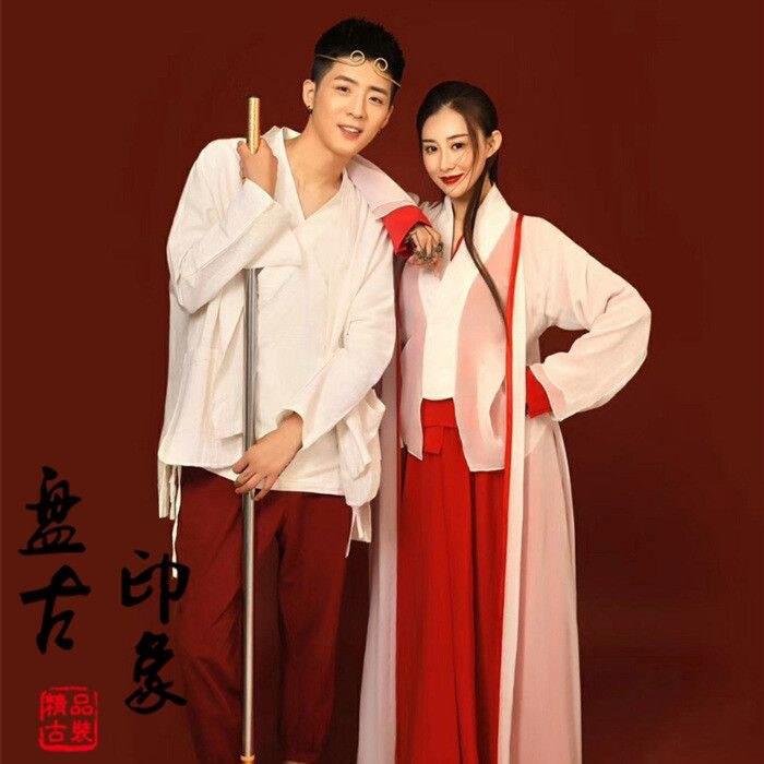 古装电影大话西游至尊宝紫霞仙子儿童演出服