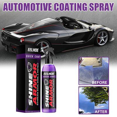 EELHOE Purple Coating, Hand-Sprayed Wax Micro-Crystalline Ca