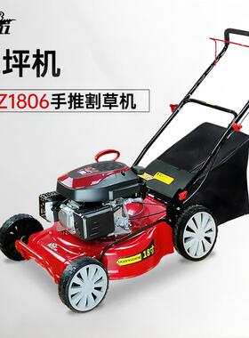 凯姿汽油机除草机剪草机修剪机KZ1806手推式割草机草坪机四冲程