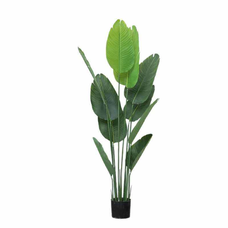 茉初仿真绿植欧式新款旅人蕉室内客厅办公区大型落地仿真绿植盆栽,鲜花速递/花卉仿真/绿植园艺,仿真绿植,淘宝优惠券,粉丝福利购,淘宝优惠卷