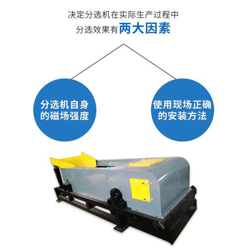 生产涡电流分选机废钢垃圾分选机鲁创跳铝机铜铝有色金属分选机