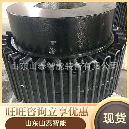 JS矿山蛇形弹簧联轴器整机零件少体积小矿山蛇形弹簧联轴器