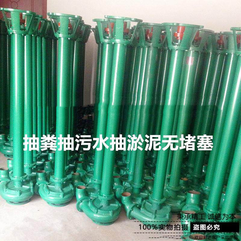 2寸3寸4寸立杆污NWL长杆泵污水泵化粪池抽粪泵带铰刀泥浆泵无堵塞