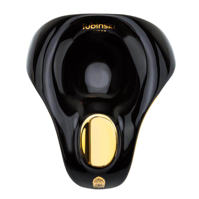 新款陶瓷雪茄烟灰缸时尚个性创意便携家用办公室用单槽持灰器