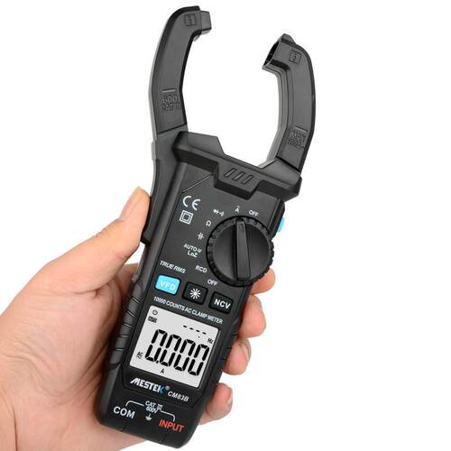 MESTEK迈斯泰克CM83A数字钳形表万用表CM83B高精度小型电工电流表