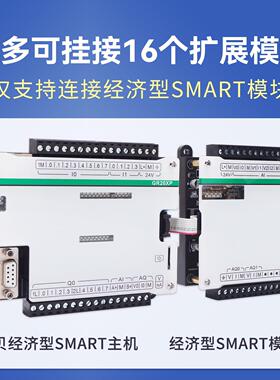 工贝PLC国产SR20 ST30 10XP SR40工控板200smart模拟量plc控制器