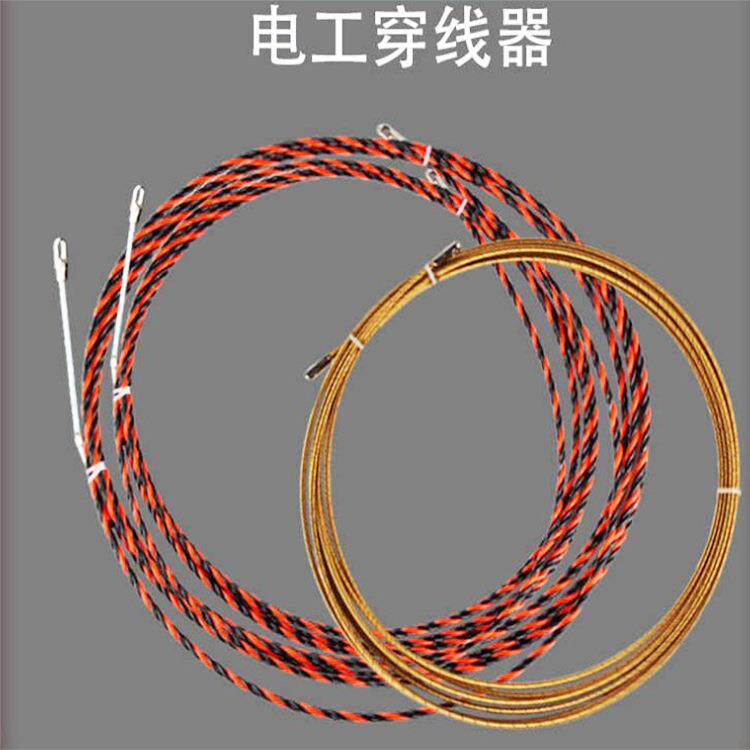 电工穿线器制绳机 仿钢穿墙绳机器 拉线器制绳机 莱州冠一