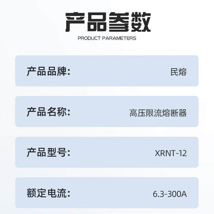 高压限流熔断套器成箱变保险丝XRNT-0/12KXRNT1-10V管高分1断能力
