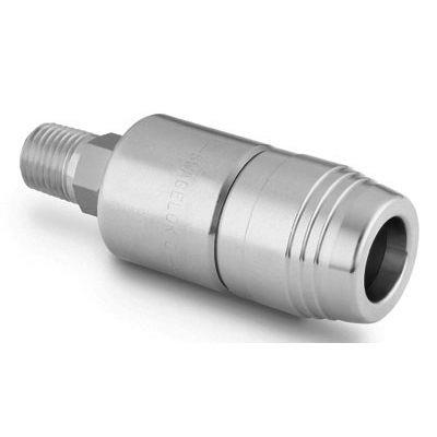 Swagelok世伟洛克SS-QTM2A-B-4PM PTFE密封快速接头 管体 1/4NPT