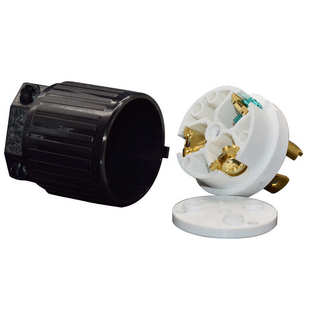 30P大负载大功率美规发电机插头防脱落30A LK6332 NEMA