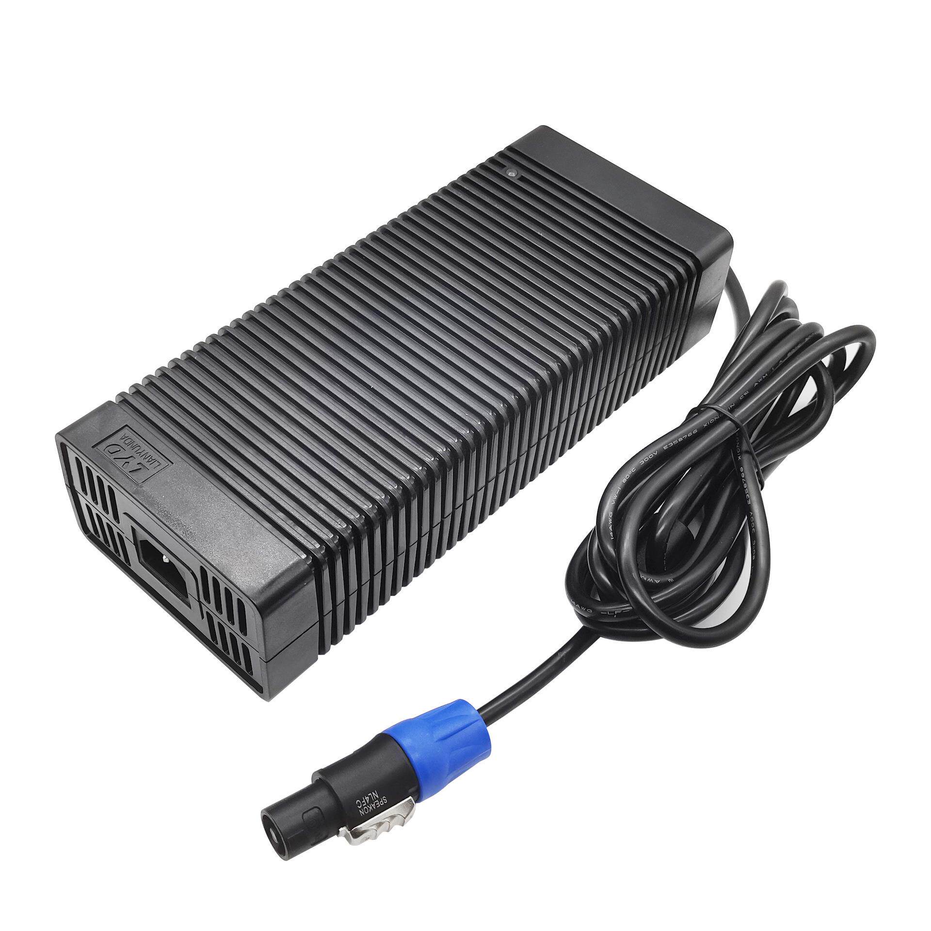 24V16A充电器KC CE FCC KCC认证29.2V16A铅酸蓄电池充电器