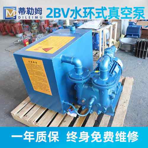 雕刻真空泵2BV系列水环水式真空机泵水循环系统雕刻机92782带箱机组
