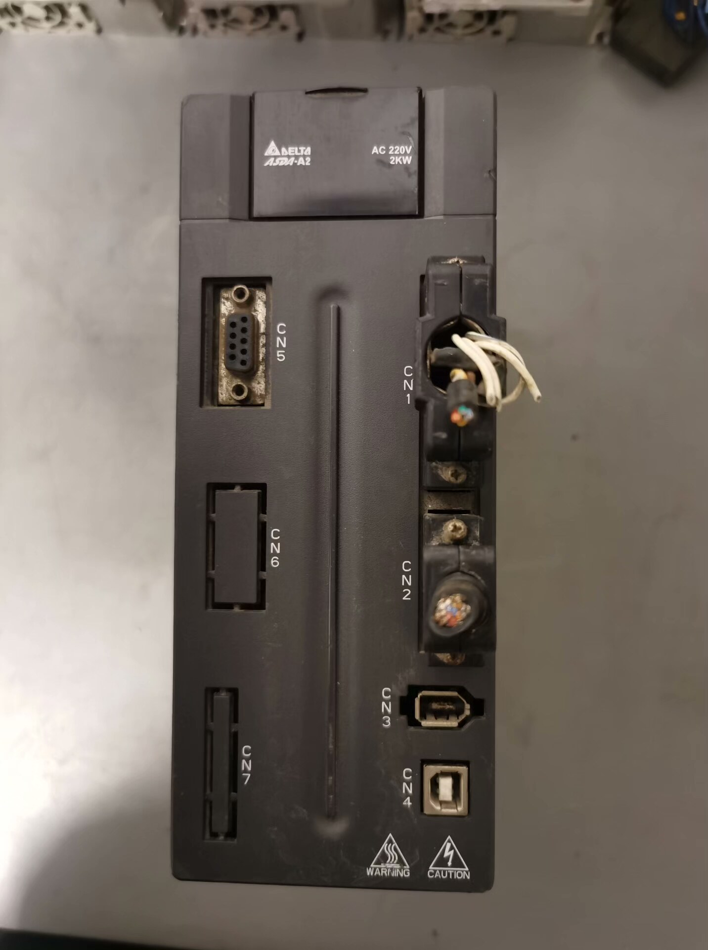 台达伺服电机驱动器 ASD-A2-2023-L，拆机二手功能