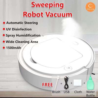 Automatic Cordless Smart Robot Vacuum Cleaner Humidifier