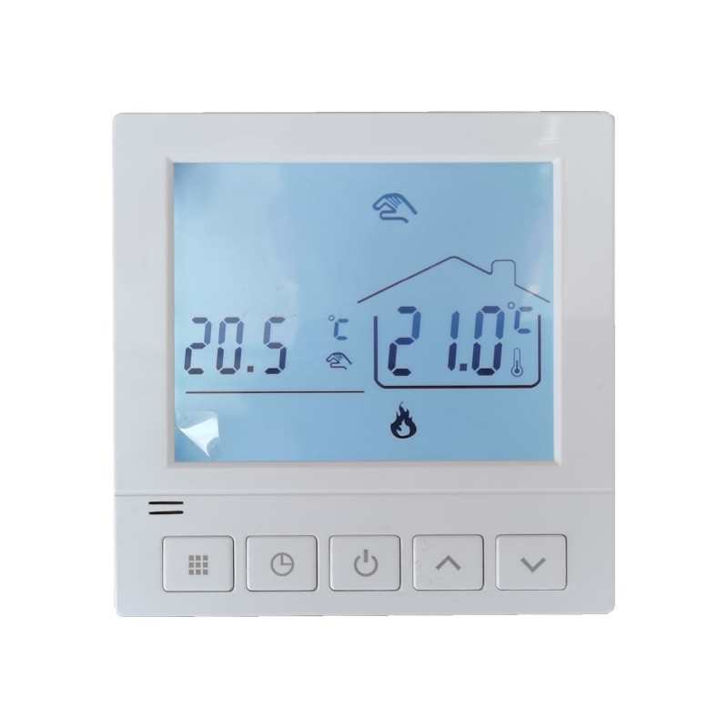 莱珂D819电采暖温控器 带WIFI手机远程控制温度控制器 电地暖开关
