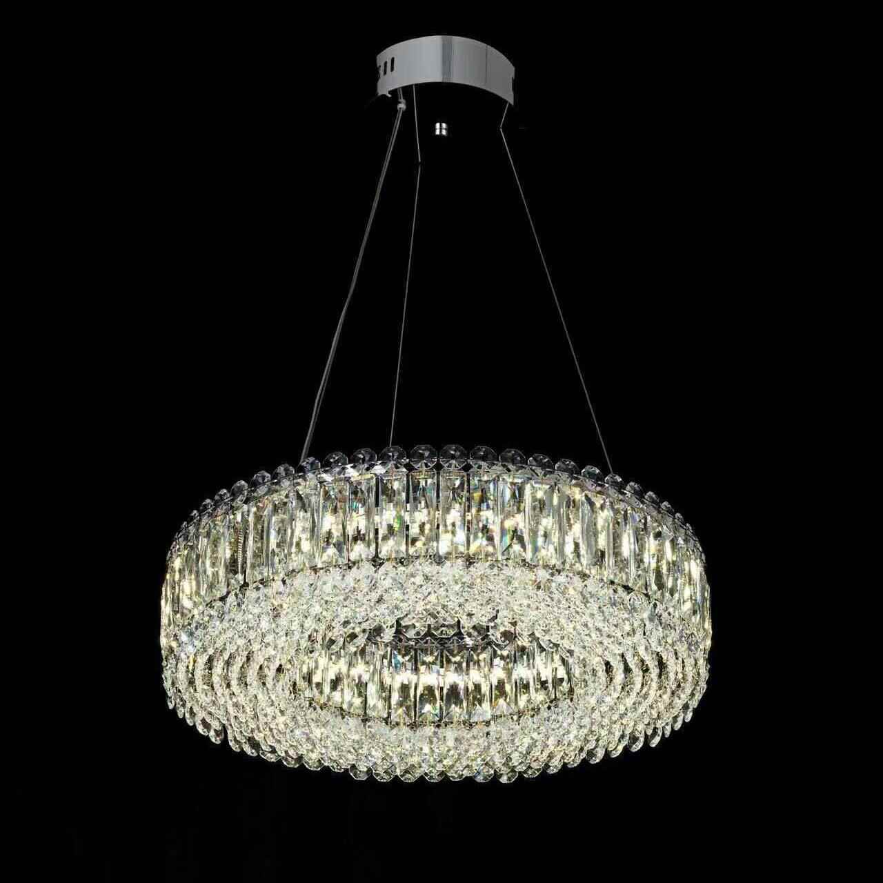 轻奢吊灯客厅主灯高端大气后现代简约新款水晶灯大厅卧室餐厅灯具