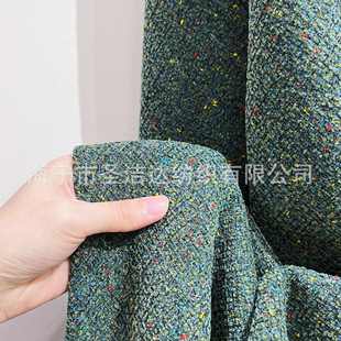 彩点平版 新款 雪尼尔色织沙发布抱枕靠垫面料批发厂家直销
