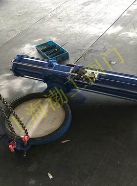 D671X-16C气动对夹软密封蝶阀气动双作用蝶阀DN250