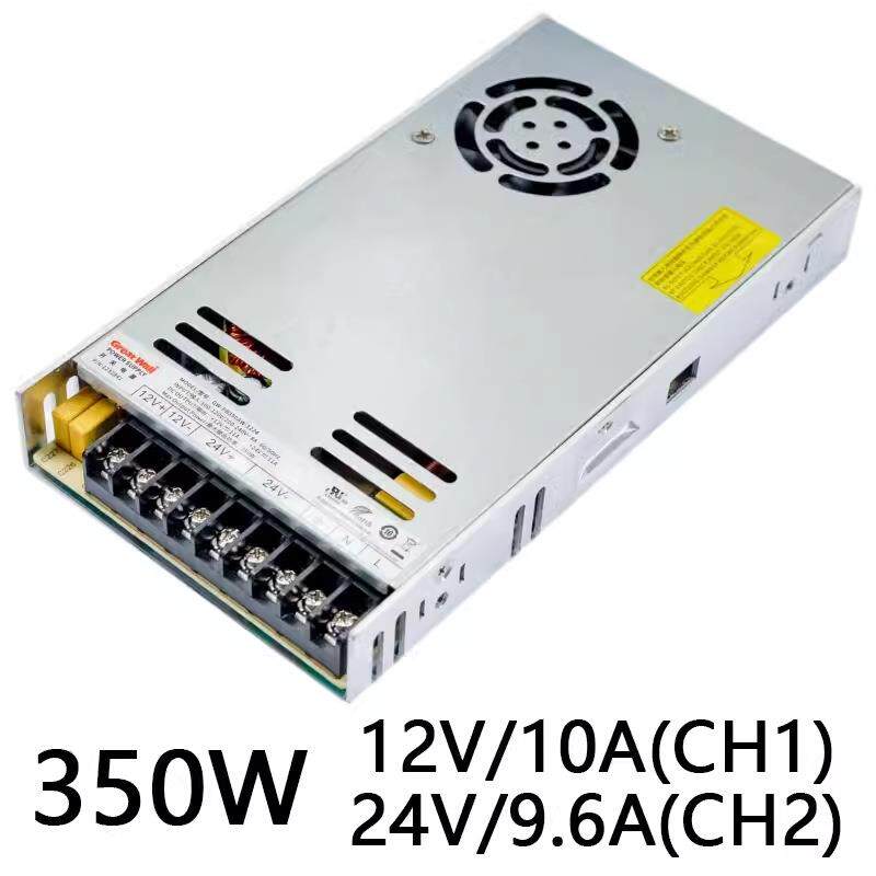 长城GW-PB350AW/150AW-1224开关电源双路12V24VDC双压输出工控V24