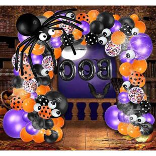party Halloween set Arch decorations气球拱门 Balloon