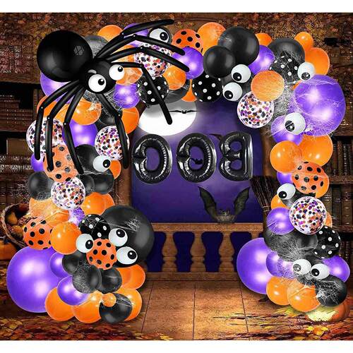 Halloween Balloon Arch set Balloon party decorations气球拱门
