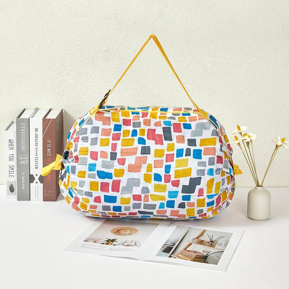 日系风格可折叠收纳轻便环保收纳袋手提袋旅行袋衣服行李大容量,收纳整理,其他收纳袋,淘宝优惠券,粉丝福利购,淘宝优惠卷