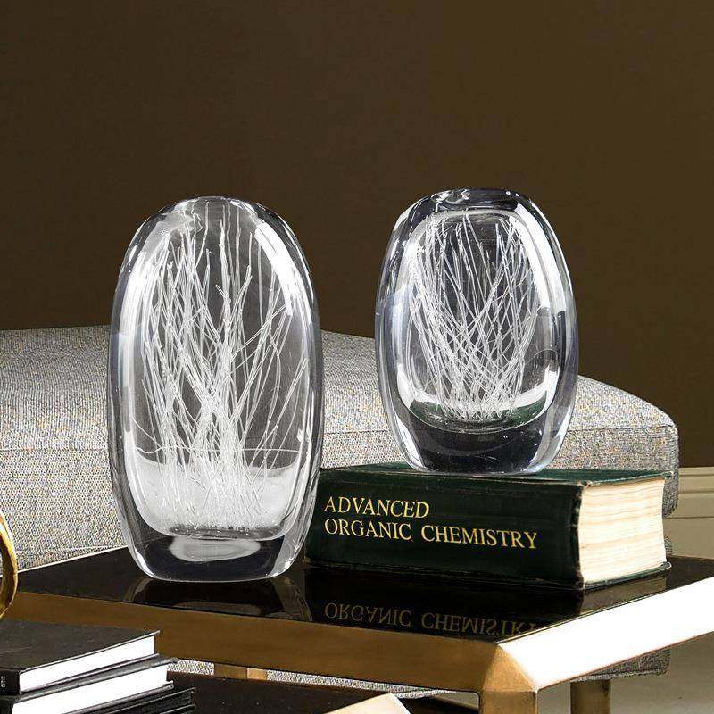 轻奢高档捷克水晶气泡花瓶摆件客厅插花创意玻璃网红透明餐桌花瓶,纺织面料/辅料/配套,纺织机械配件,淘宝优惠券,粉丝福利购,淘宝优惠卷