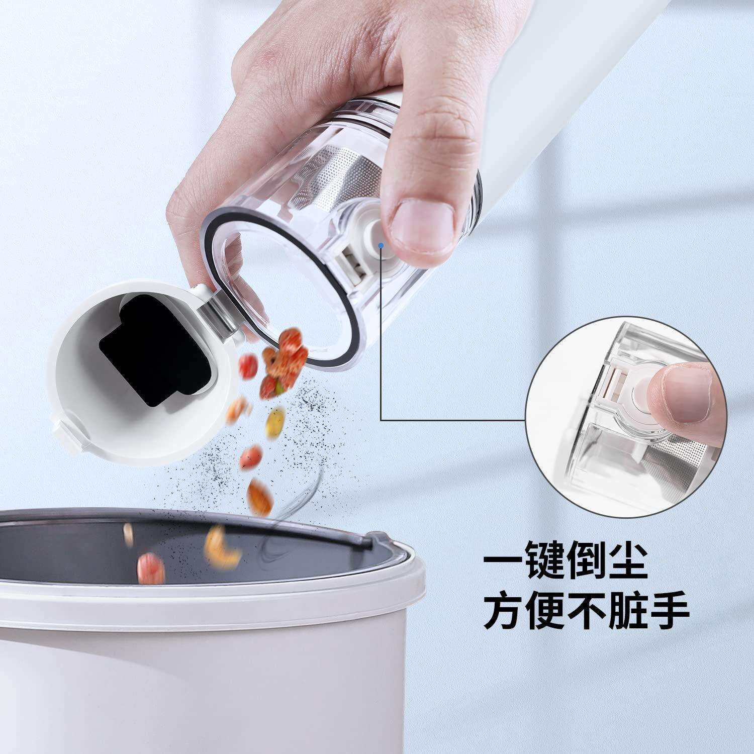 无刷车载吸尘器 小型手持15000Pa超强大吸力 无线家用吹尘器两用