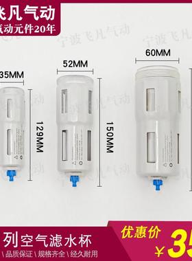 现货 festo过滤器水杯HFR/HF气源油水分离器滤杯油杯气杯自动排水