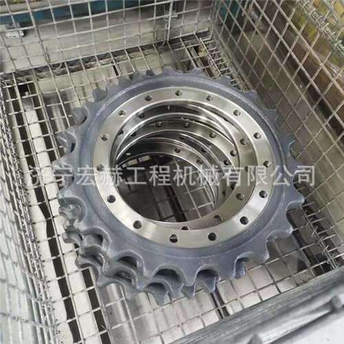 挖掘机链条PC200-820-PC200-88链轨支重轮引盘导轮驱动齿底1件