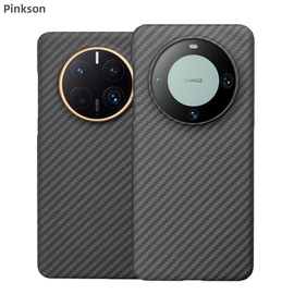 Pinkson适用华为Mate60Pro手机壳超薄mate50保护套pro全包磨砂60p硬壳凯夫拉芳纶纤维碳纤维商务高档散热男新