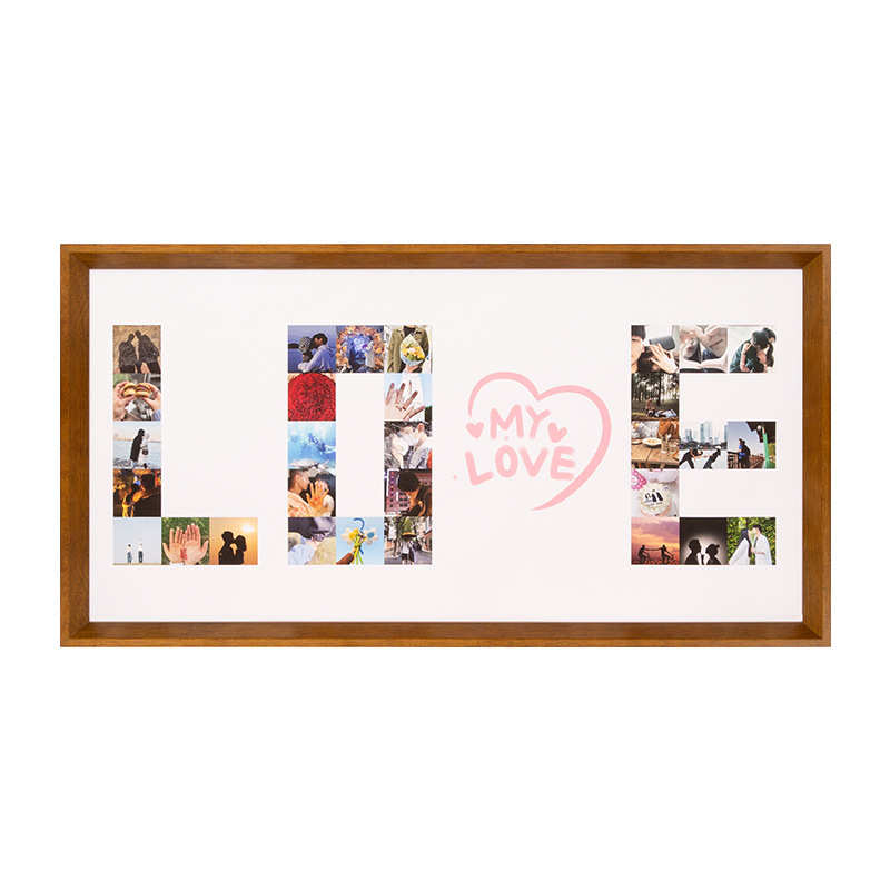 创意多宫格画框挂墙相框批发洗照片情侣宝宝照片组合相片框