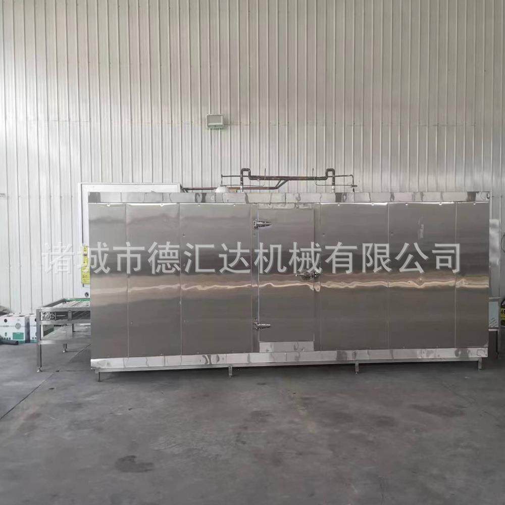 全自动隧道式速冻机机循环速冻挂冰机设备海产品大虾隧道式速冻机