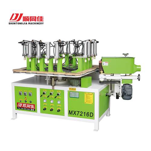 MX7216D自动仿形铣带砂光 一体式异形件雕刻打磨机 实木家具加工
