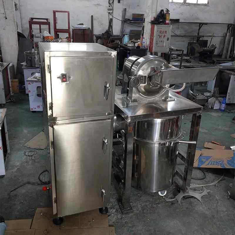 商用304密封式不锈钢水冷除尘粉碎机香料化工原料打粉机磨粉机