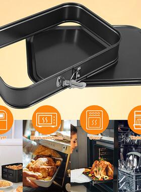 Cheesecake Baking Pan Metal Square/Rectangular Baking Leak