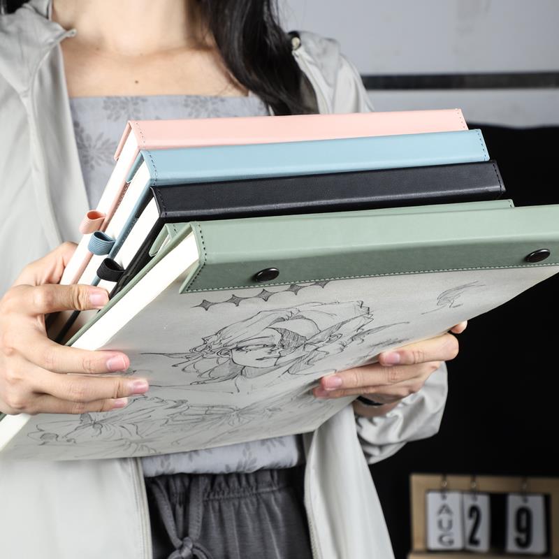 素描本图画本素描纸8k绘画本水彩纸速写本画本a4纸画画用小学生专用空白本马克笔八开漫画铅笔人物高颜值本子