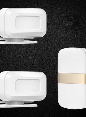 欢迎光感器铺店进门语音迎宾报警感应应门铃M96-DC二超市商临品防