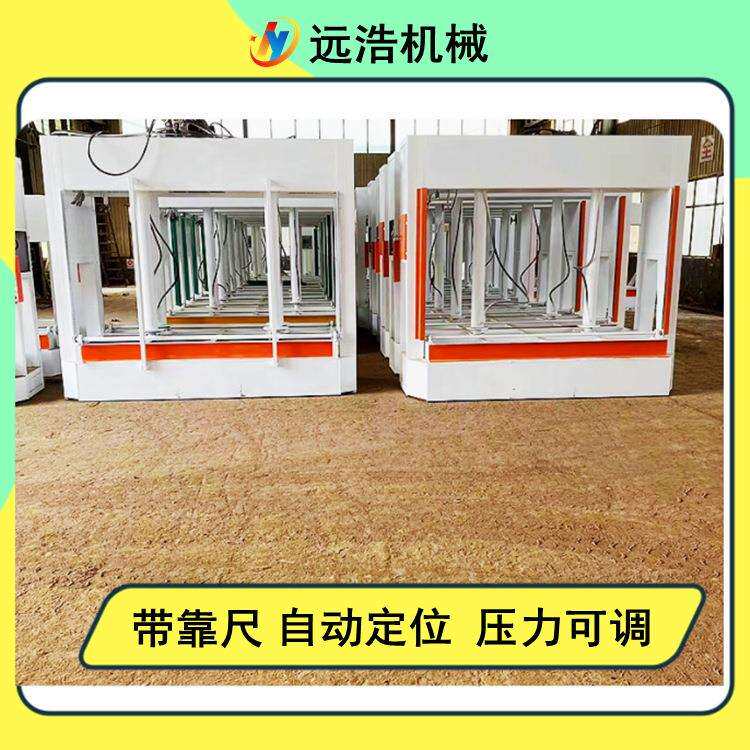加热瓷砖石材冷压机钢木门全自动液压冷压机可整摞压板不变形