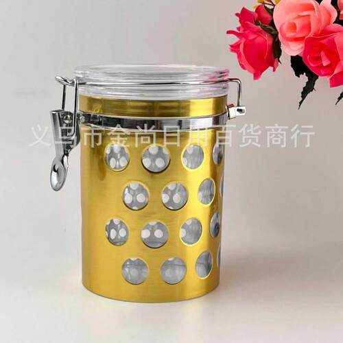 New Food Storage Container: Airtight Canister for奶粉, 咖啡