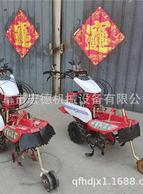 大草葱开沟培土机8马力柴油旋起土耕松机拢IPQ除机