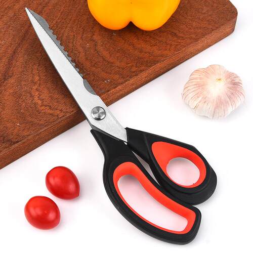 厂家弯刃可拆分厨房剪刀家用不锈钢烧烤剪烤肉剪鸡骨剪泡菜剪