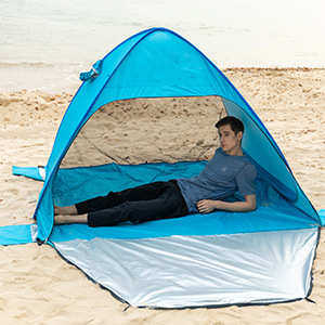 帐免 沙滩厂家直销安装户外 便携式野营 沙滩帐篷开帐速帐篷遮阳