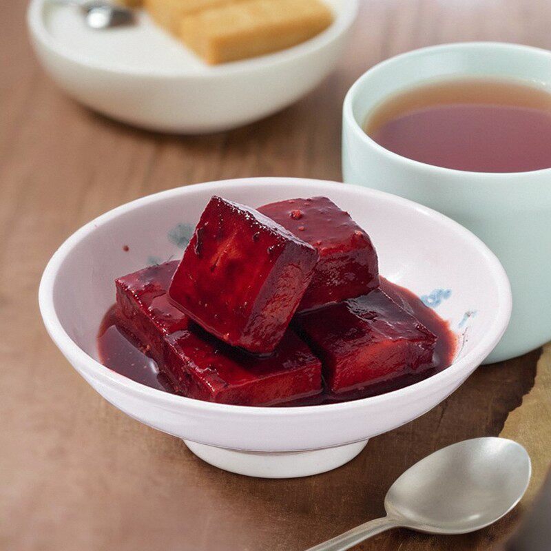 正宗清美玫瑰腐乳280g上海风味特产红方豆腐乳微甜红腐乳配粥咸下