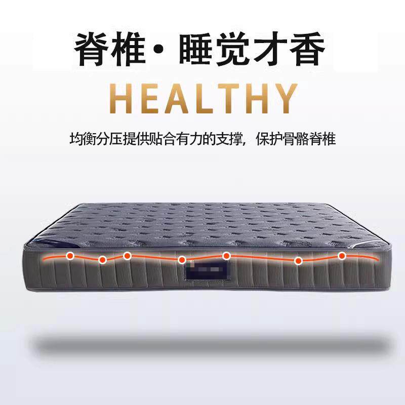 席梦思弹簧乳胶床垫软垫租房专用15cm厚加厚家用椰棕硬垫床垫