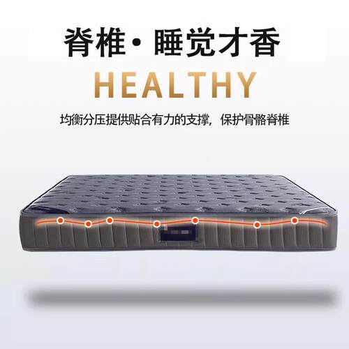 席梦思弹簧乳胶床垫软垫租房专用15cm厚加厚家用椰棕硬垫床垫
